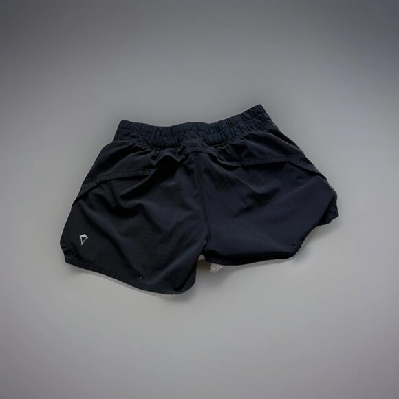 IVIVVA by lululemon SPEEDY shorts BLACK lined 2.5" running GYM sporty girl sz 12 - Picture 1 of 3